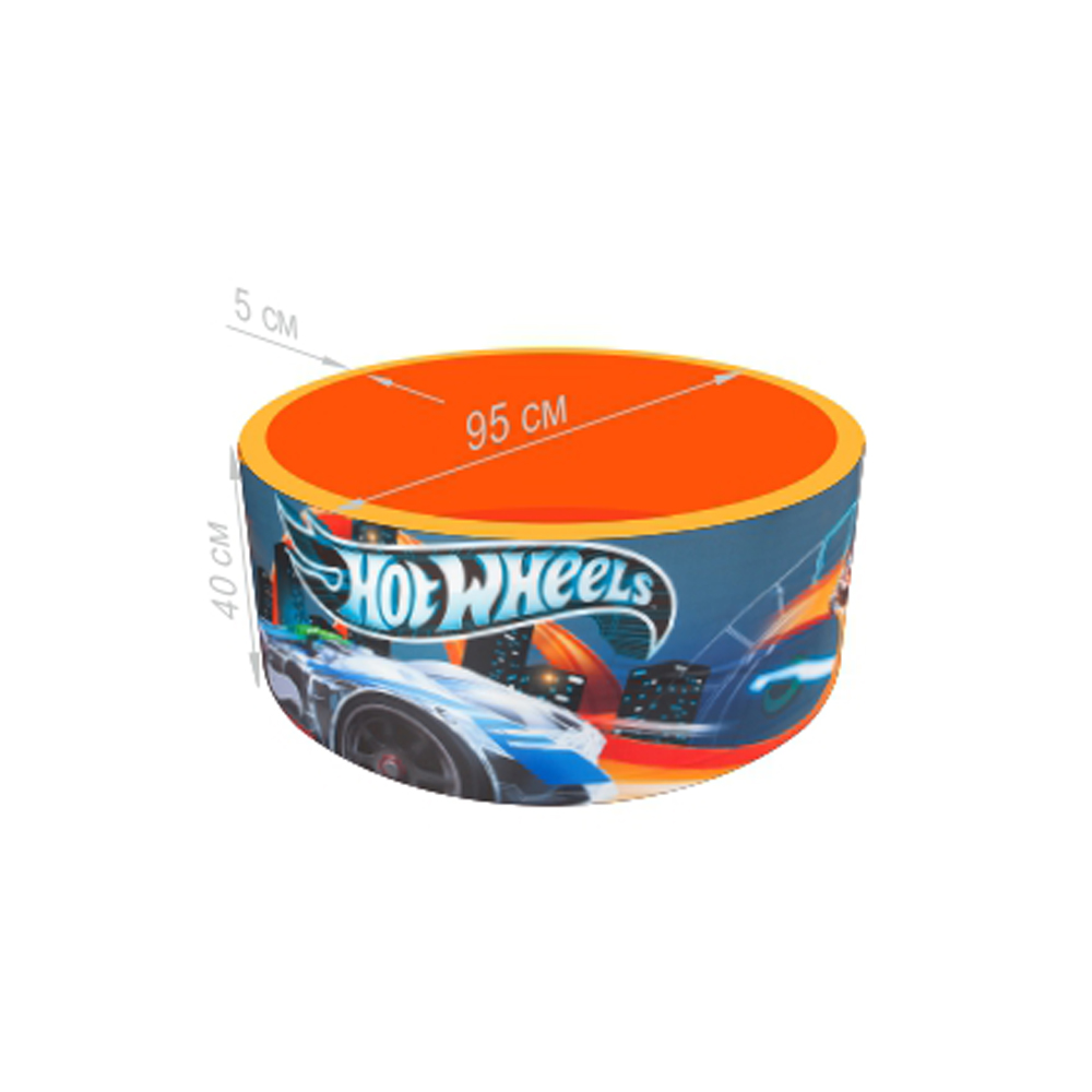 Бассейн Hotenok сухой без шариков Hot Wheels Гонки по крышам Sbh2roof_HW - фото 3