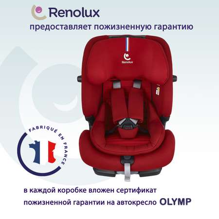 Автокресло Renolux Olymp 1/2/3 Passion Красный