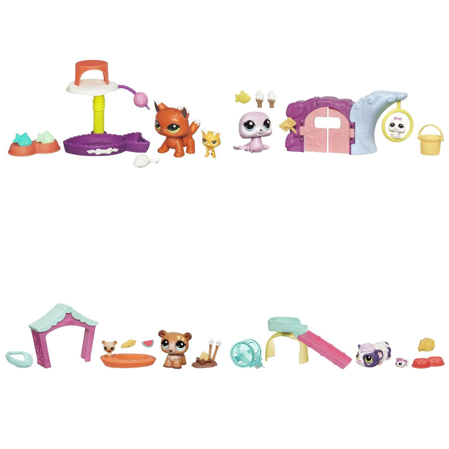 Игровой набор Littlest Pet Shop Ходячая зверюшка в ассортименте - фото 1