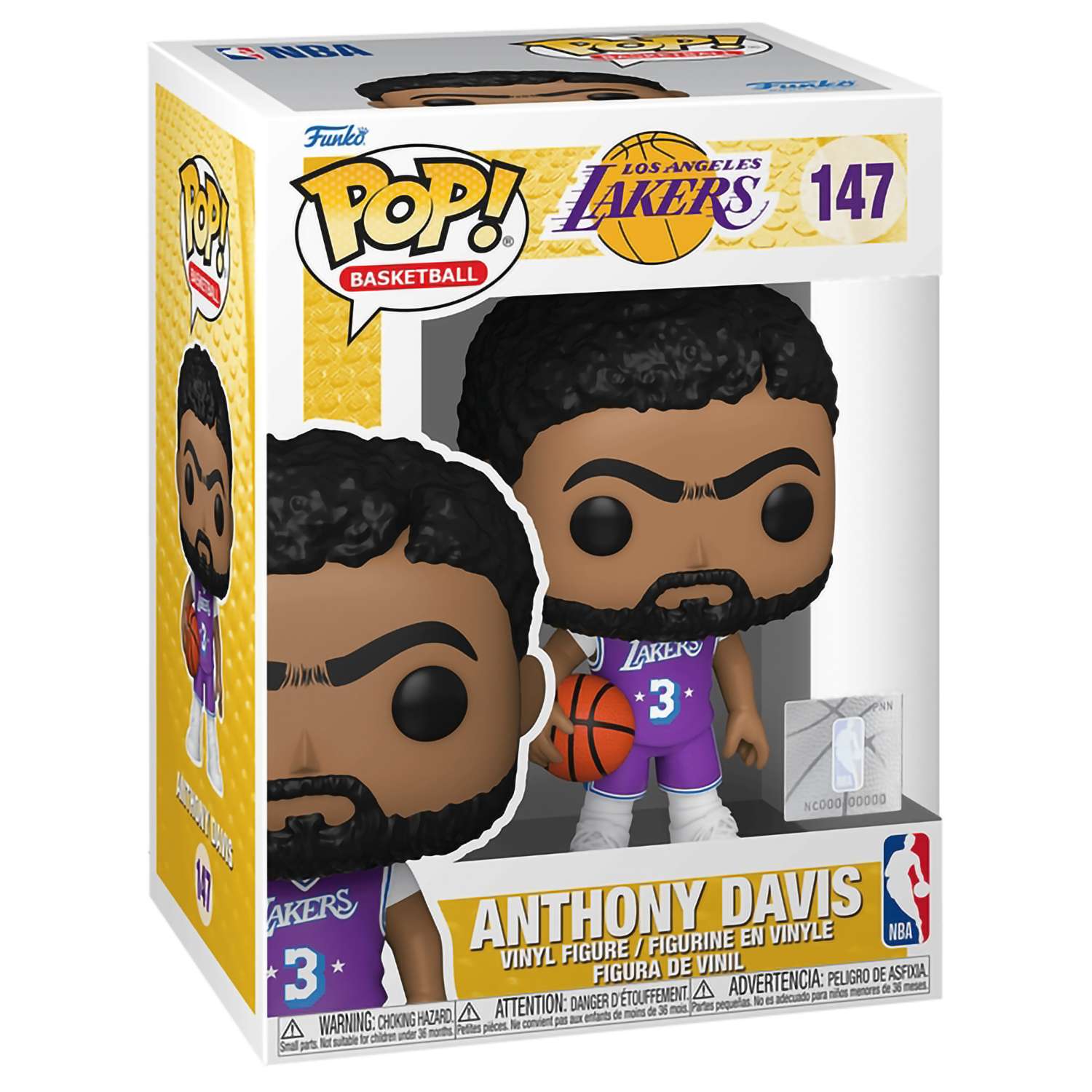 Фигурка Funko POP! NBA Lakers Anthony Davis (CE 21) (147) 64009 - фото 2