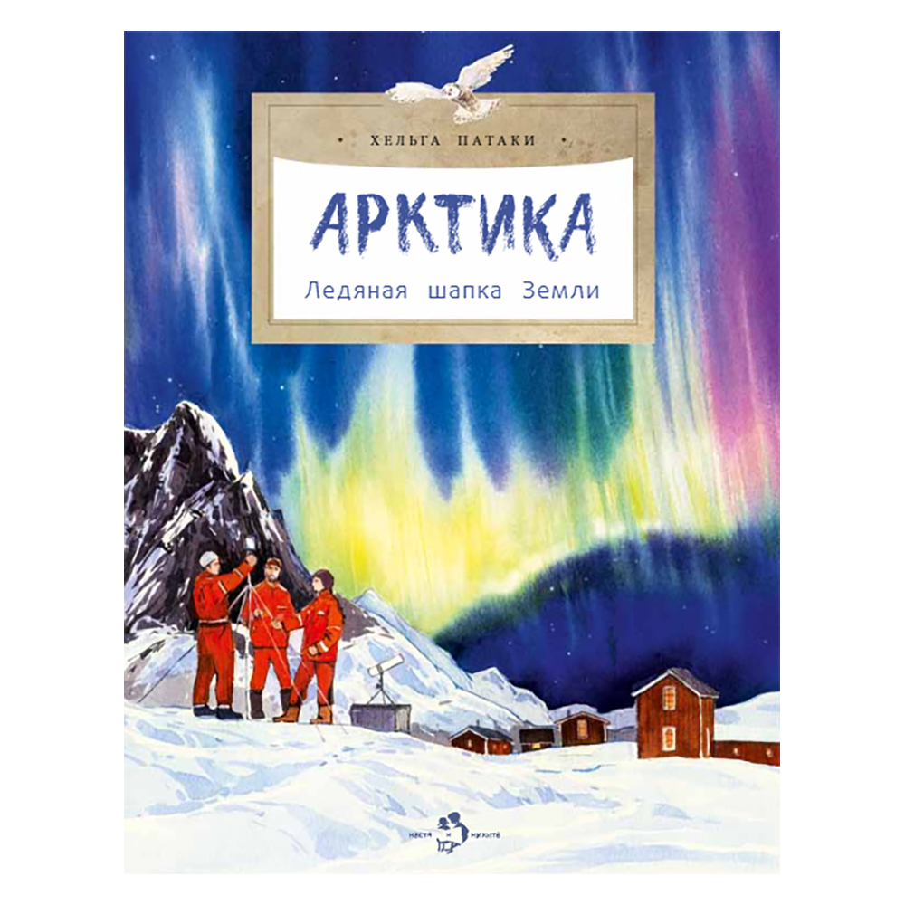 Книга Настя и Никита Арктика. Ледяная шапка Земли. Хельга Патаки - фото 1