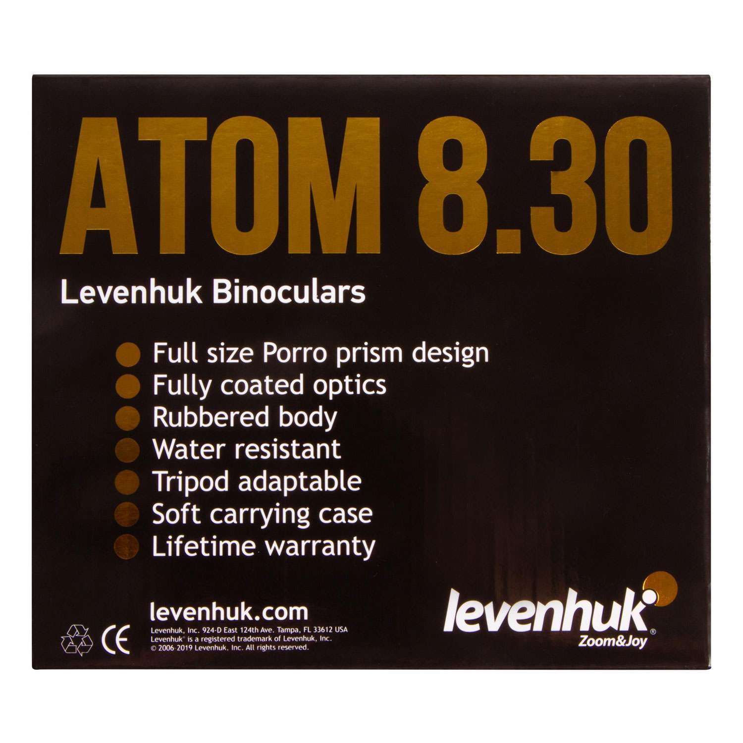 Бинокль Levenhuk Atom 8x30 - фото 15