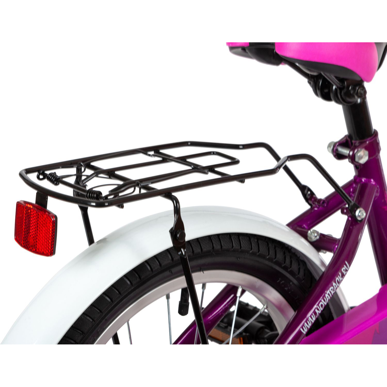 Велосипед NOVATRACK Maple 16 пурпурный - фото 6