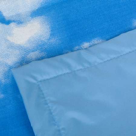 Коврик Чудо-чадо складной 110х110см голубой/облака