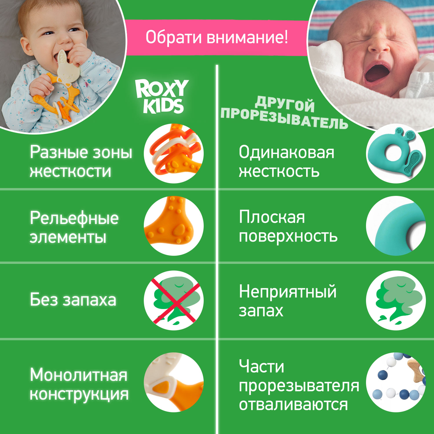 Прорезыватель для зубов ROXY-KIDS Bunny teether цвет горчичный - фото 10