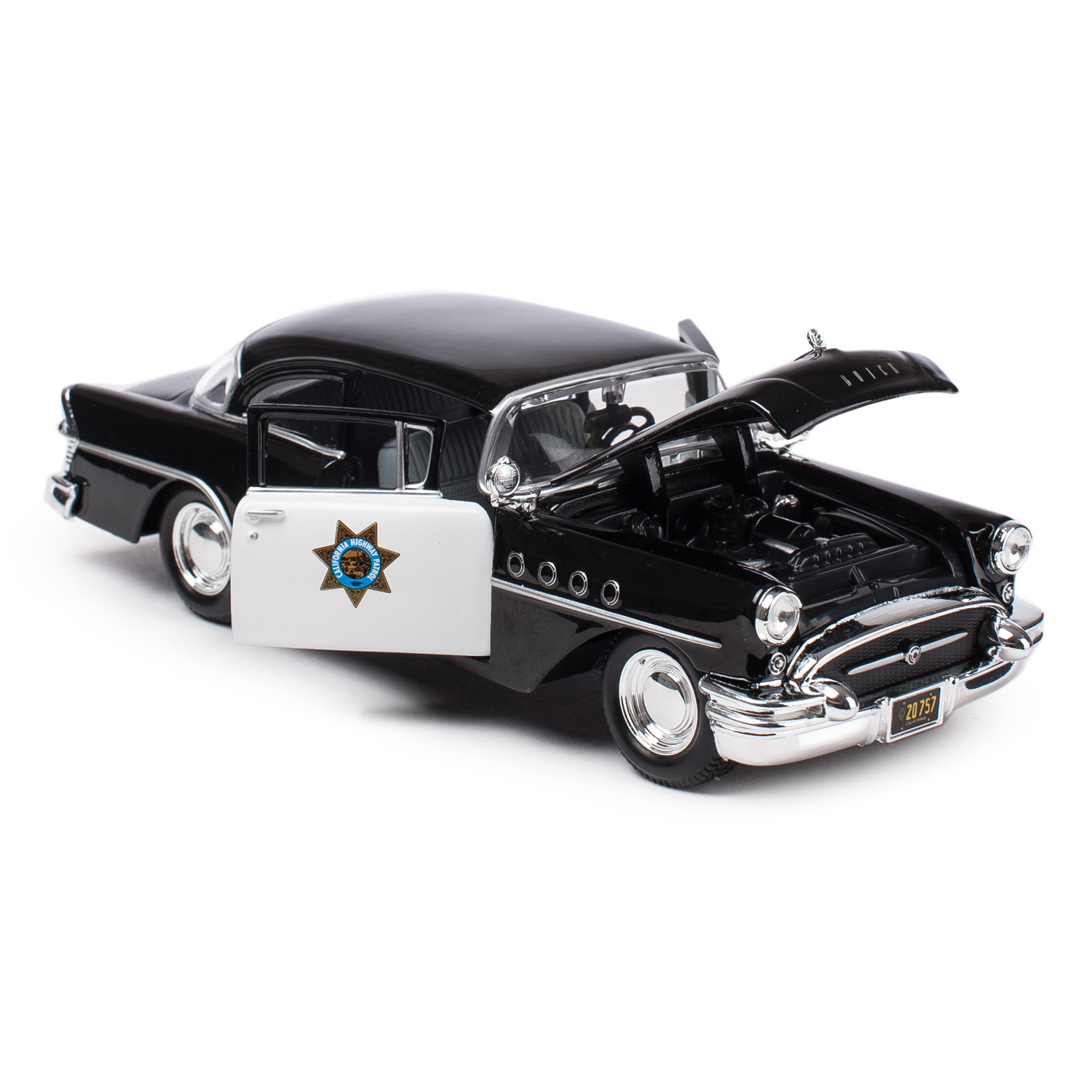 Полицейская машина MAISTO Buick Century 1:24 черный 31295 - фото 4