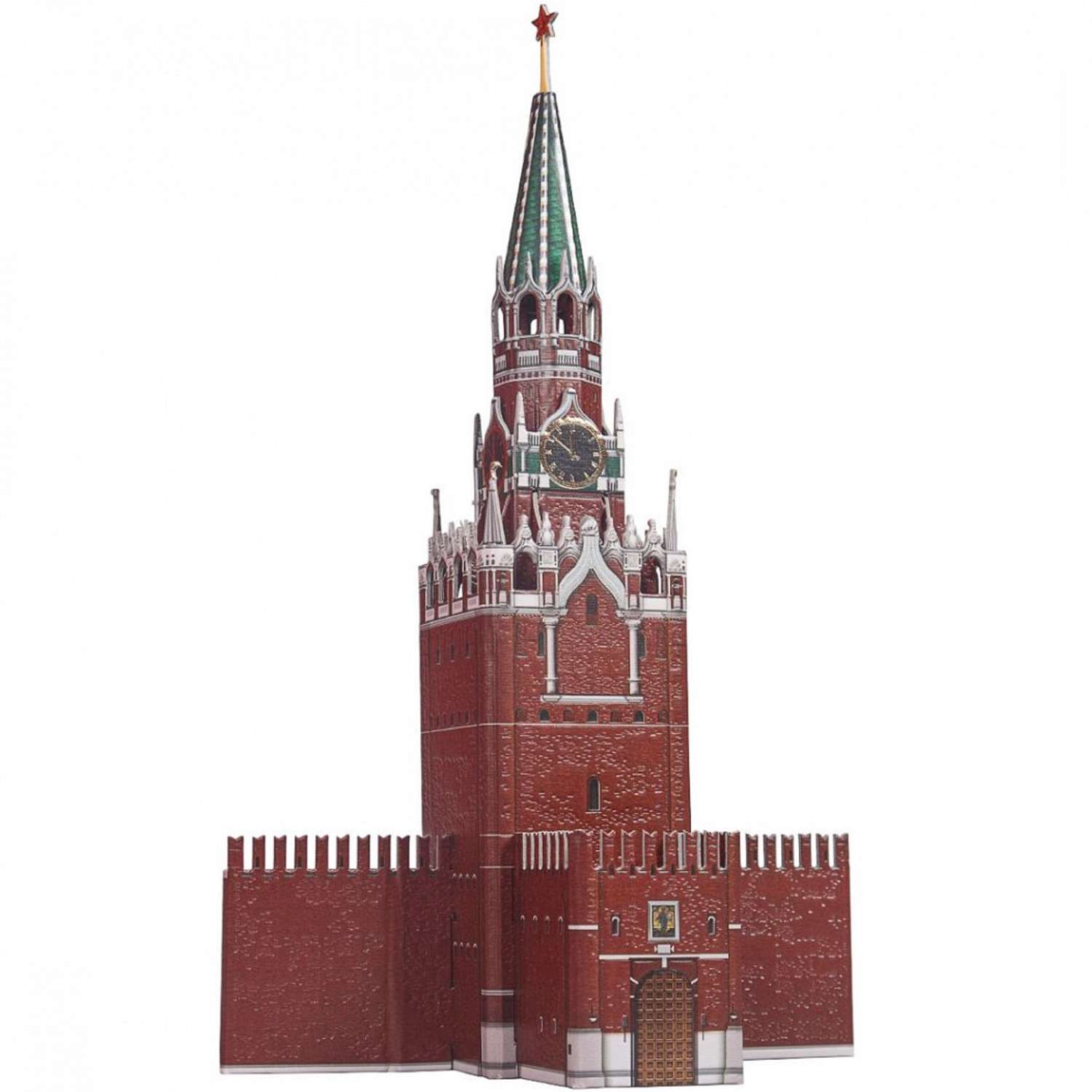 Сборная модель Умная бумага Архитектура Спасская башня 219 219 - фото 1