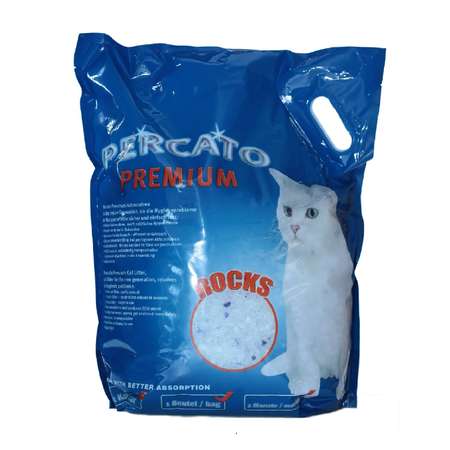 Наполнитель для кошек PERCATO силикагелевый 10л 04-46881