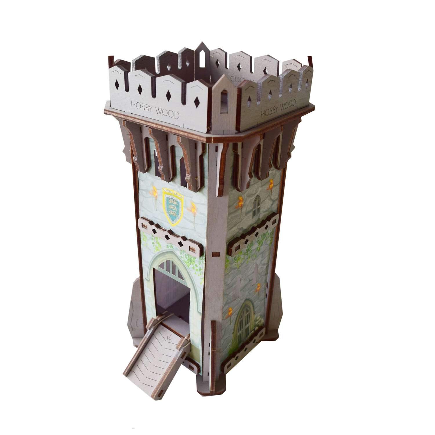Сборная модель из фанеры HobbyWood Сторожевая башня замка - фото 1
