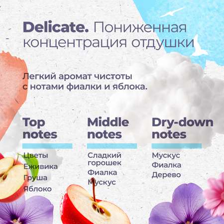 Гипоаллергенный ЭКО гель для стирки Aquae Granni Delicate 0+ для белого белья и всех типов тканей