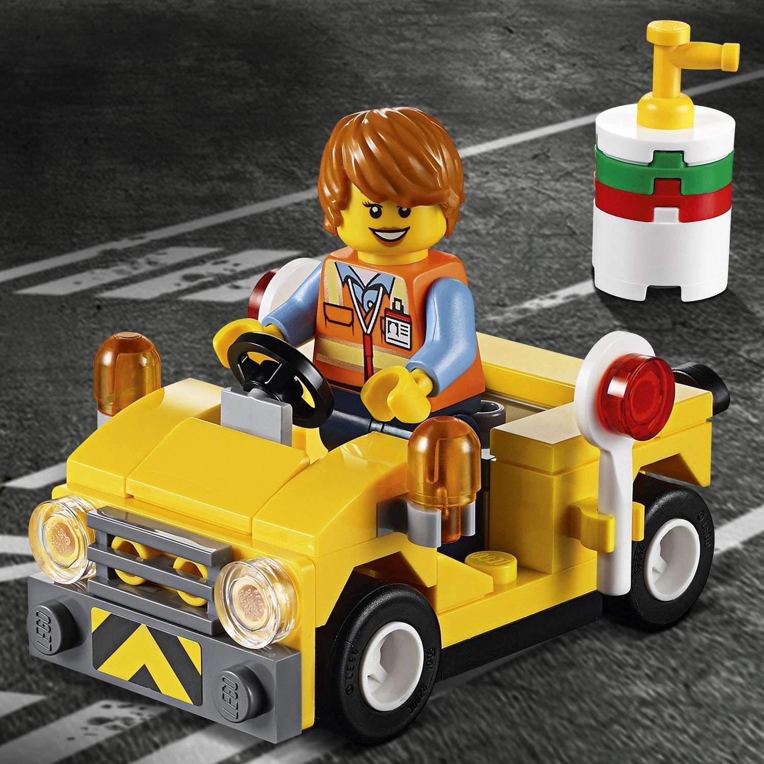 Конструктор LEGO City Space Port Транспортер для учебных самолетов (60079) - фото 10