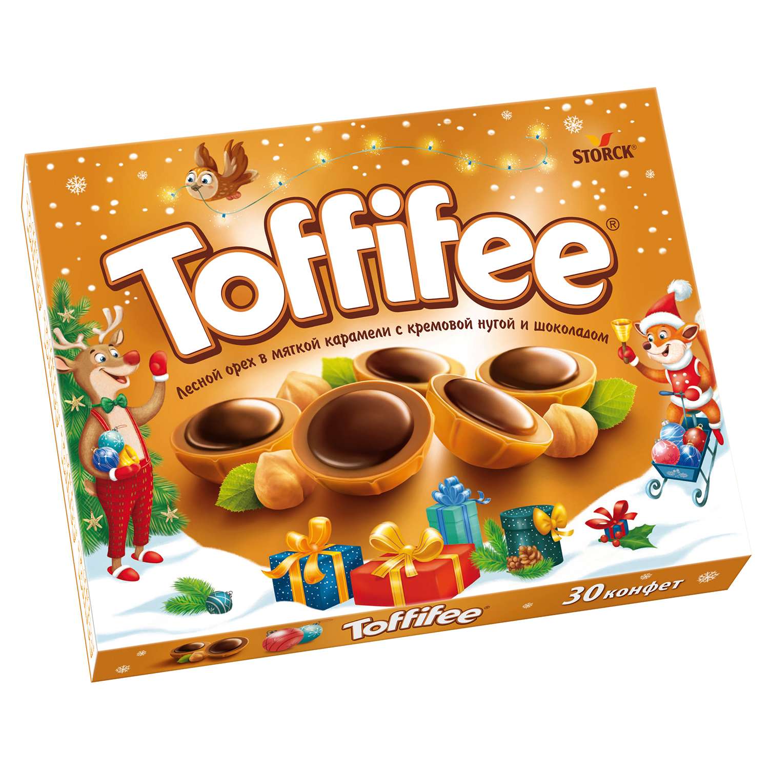 Набор конфет Toffifee Новогодний 250г в ассортименте - фото 4