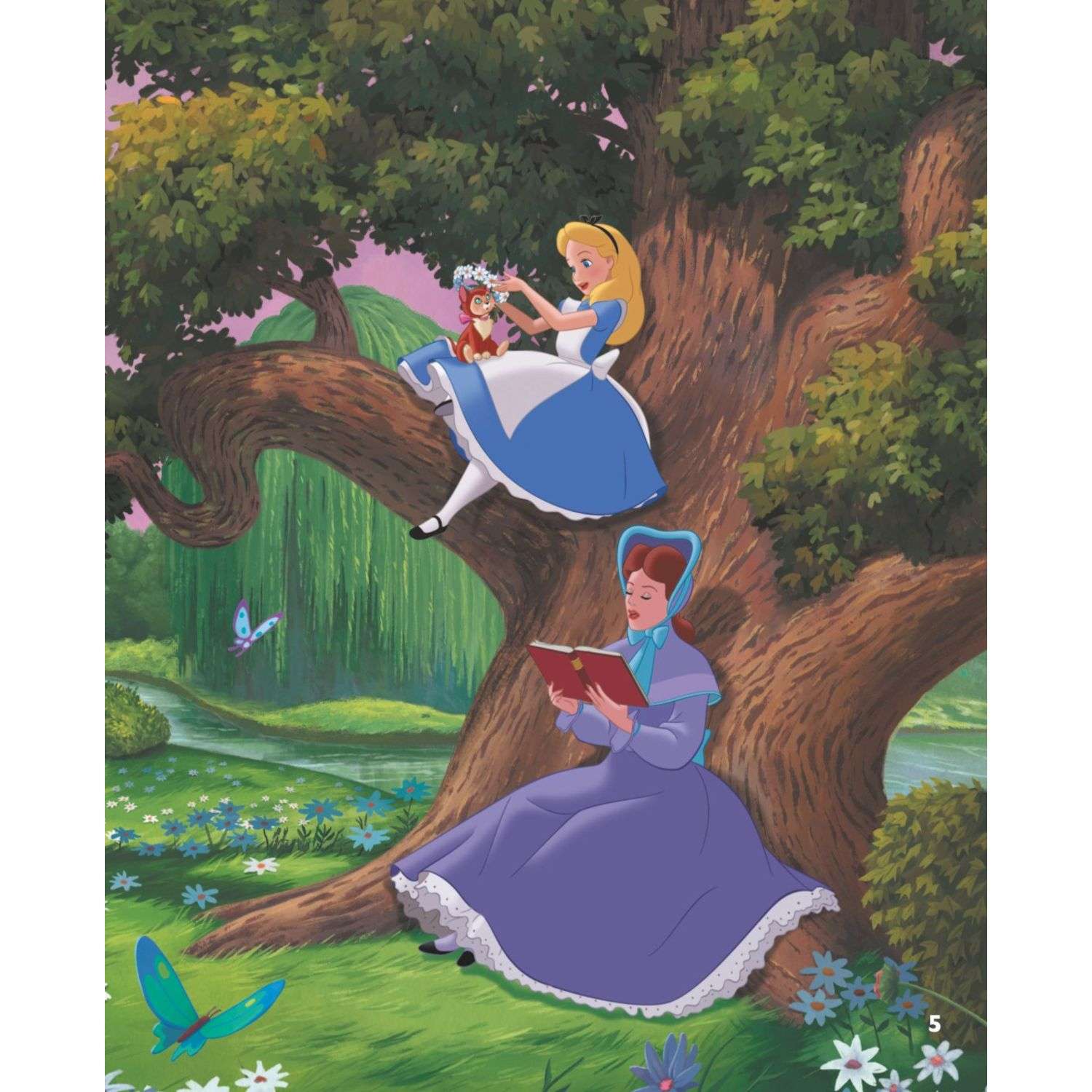 Книга Алиса в стране чудес Навстречу чудесам Книга для чтения с классическими иллюстрациями - фото 3