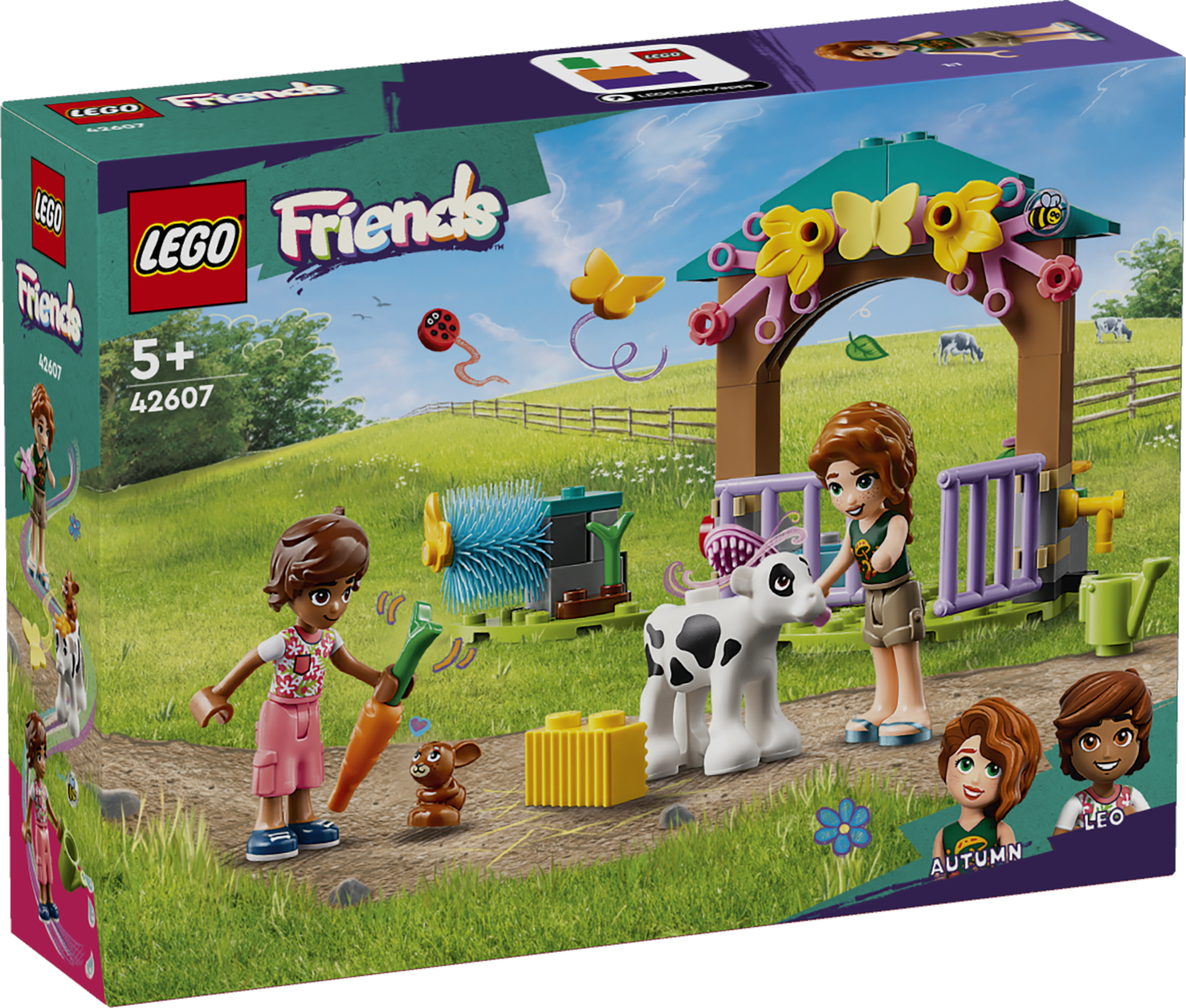 Конструктор LEGO Friends Осений сарай для теленка 42607 - фото 3