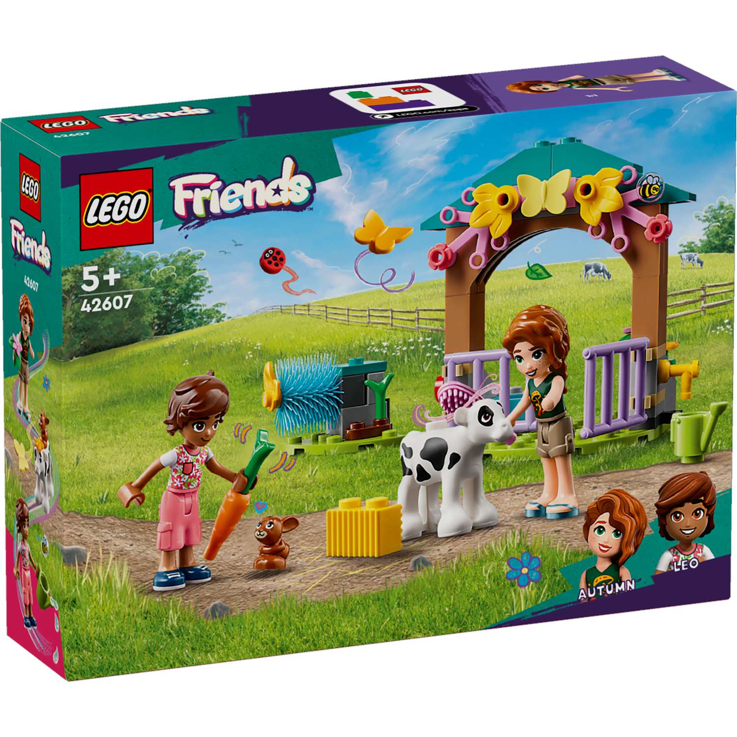 Конструктор LEGO Friends Осений сарай для теленка 42607 - фото 3