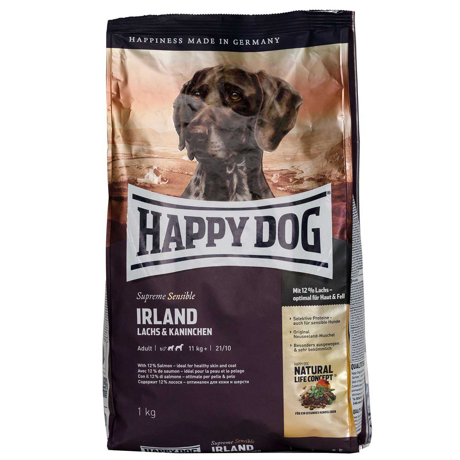 Happy dog supreme sensible neuseeland. Корм для собак Happy Dog Supreme sensible Irland лосось, кролик 12.5 кг. Хэппи дог Ирландия лосось кролик 1 кг. Корм для собак Happy Dog Mini Irland лосось, кролик 2.5 кг. Корм для собак Happy Dog Supreme sensible Irland лосось, кролик 4 кг.