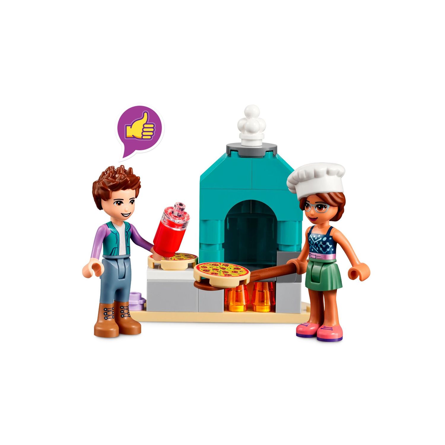 Конструктор LEGO Friends Heartlake City Pizzeria 41705 - фото 6