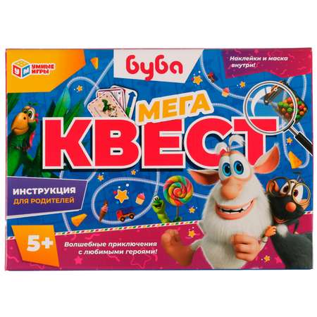 Настольная игра Умные игры Буба Квест