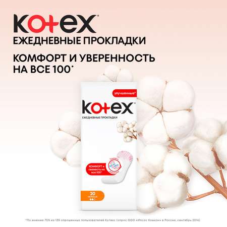 Ежедневные прокладки KOTEX Нормал