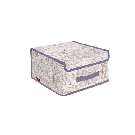 Короб стеллажный VALIANT с крышкой малый 28*30*16 см