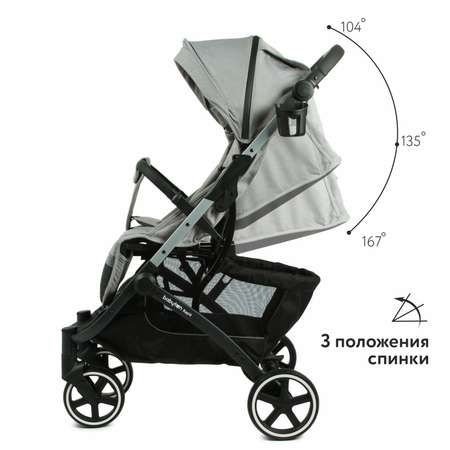 Коляска прогулочная Babyton Rapid Grey