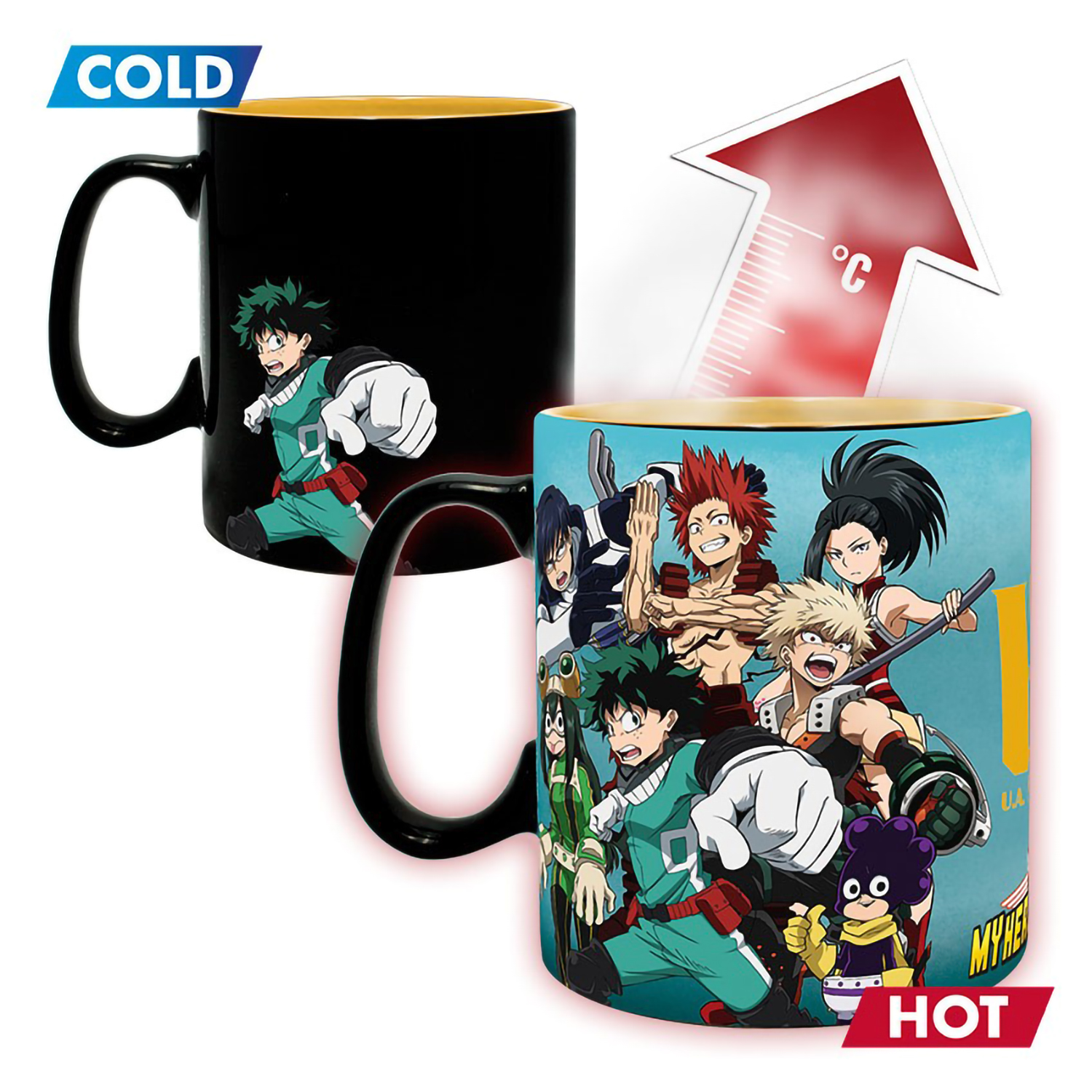 Кружка ABYStyle My Hero Academia Mug Heat Change 460 ml ABYMUG577 - фото 3