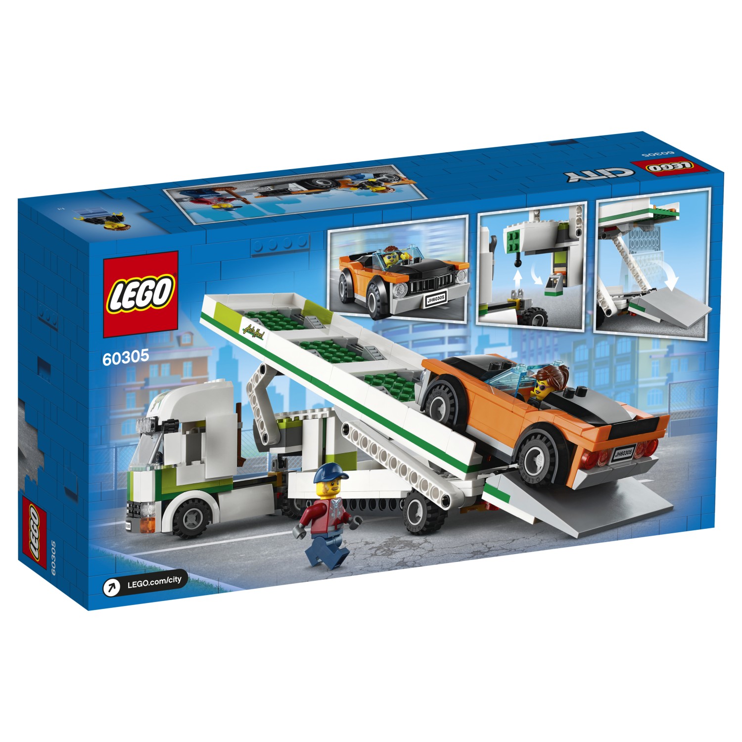 Конструктор LEGO City Great Vehicles Автовоз 60305 - фото 3