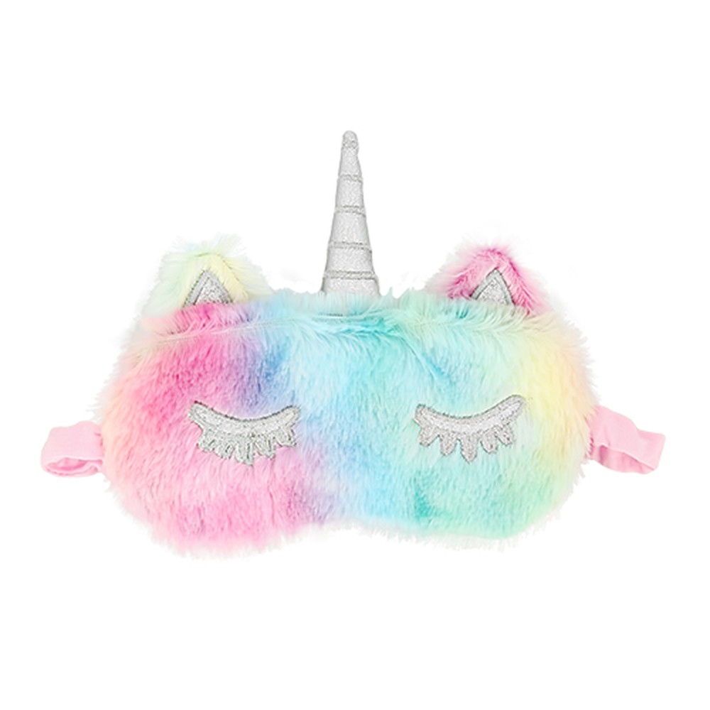 Маска для сна Miss Pinky мягкая Единорог разноцветный - фото 1