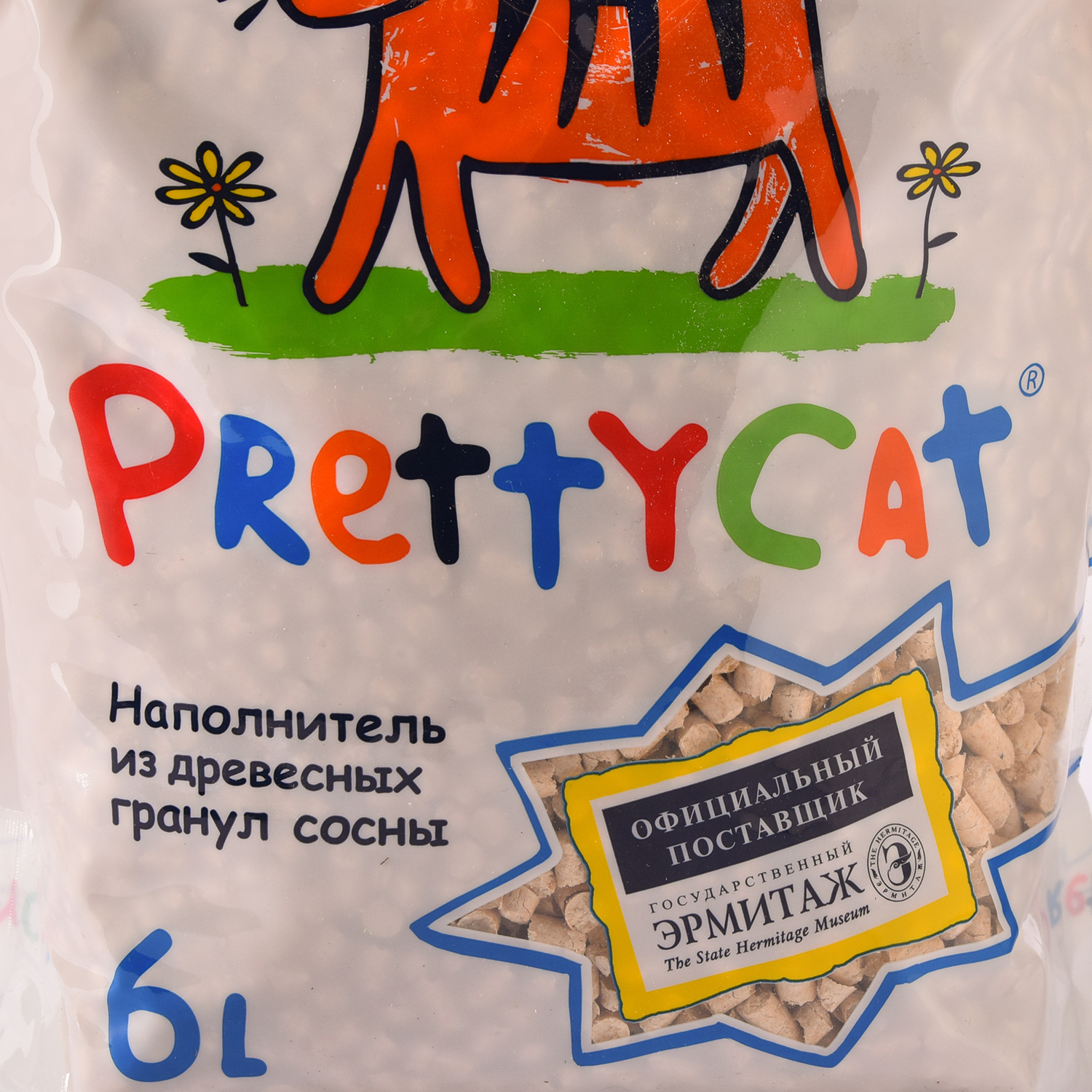 Наполнитель для кошек PrettyCat Wood Granules древесный 2кг - фото 5