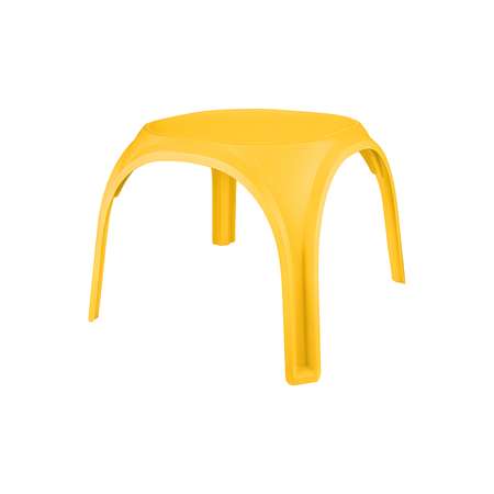 Комплект стол + стул KETT-UP ОСЬМИНОЖКА пластиковый желтый