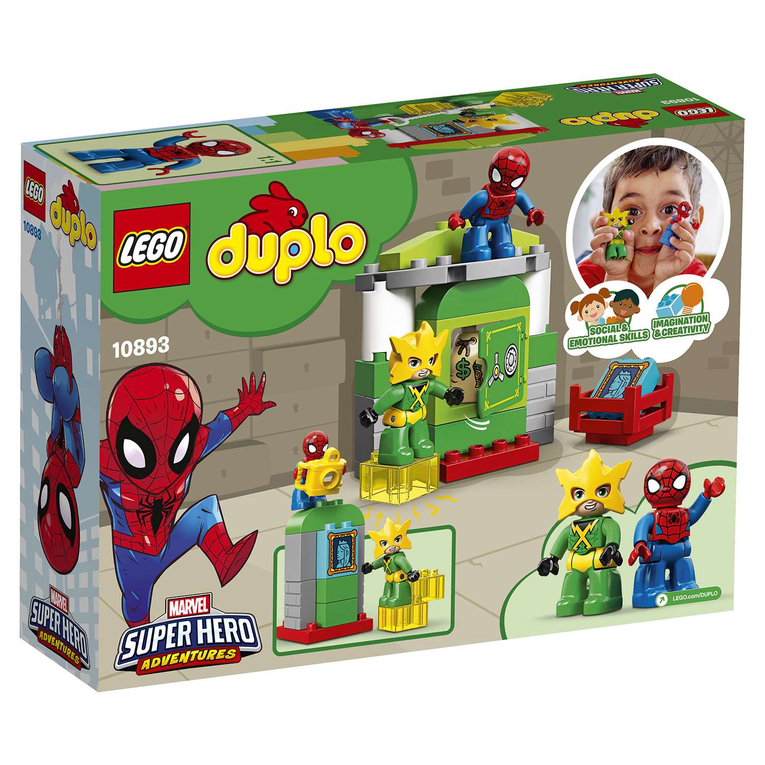 Конструктор LEGO DUPLO Super Heroes Человек-паук против Электро 10893 - фото 3