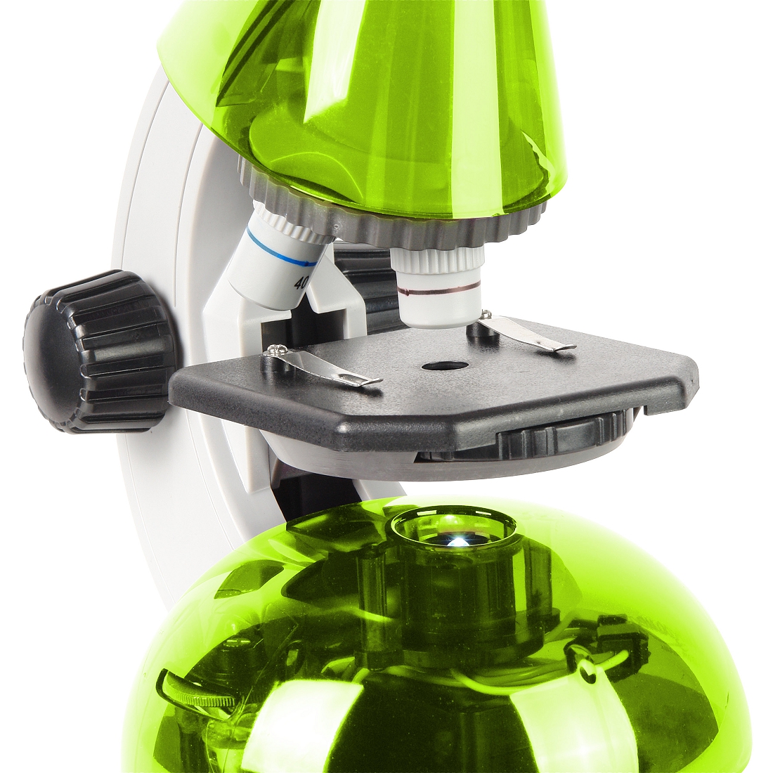 Микроскоп Микромед Атом 40x-640x с набором для опытов и книгой - фото 4