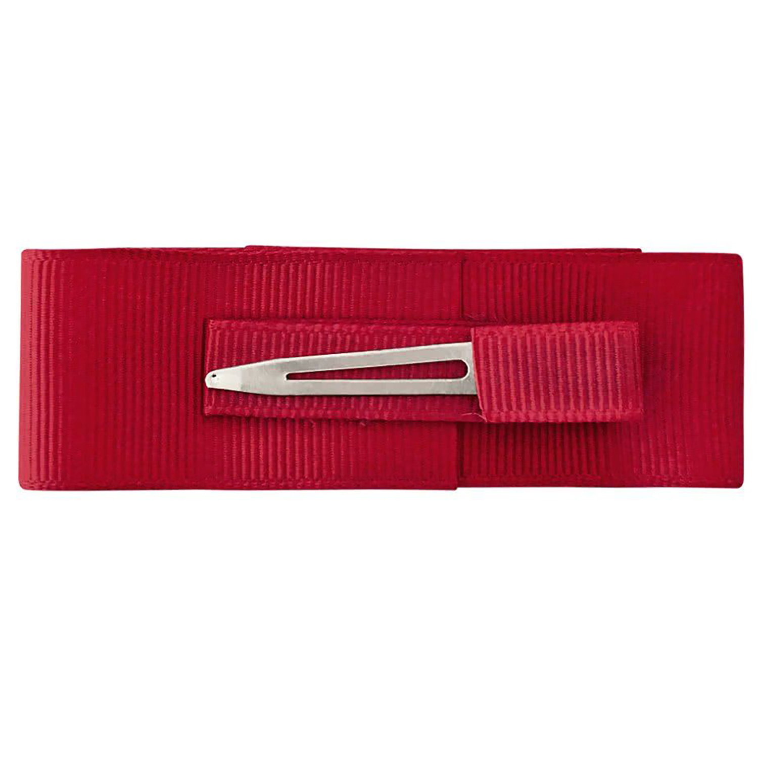 Заколка Milledeux Layered Bow скарлет - фото 2