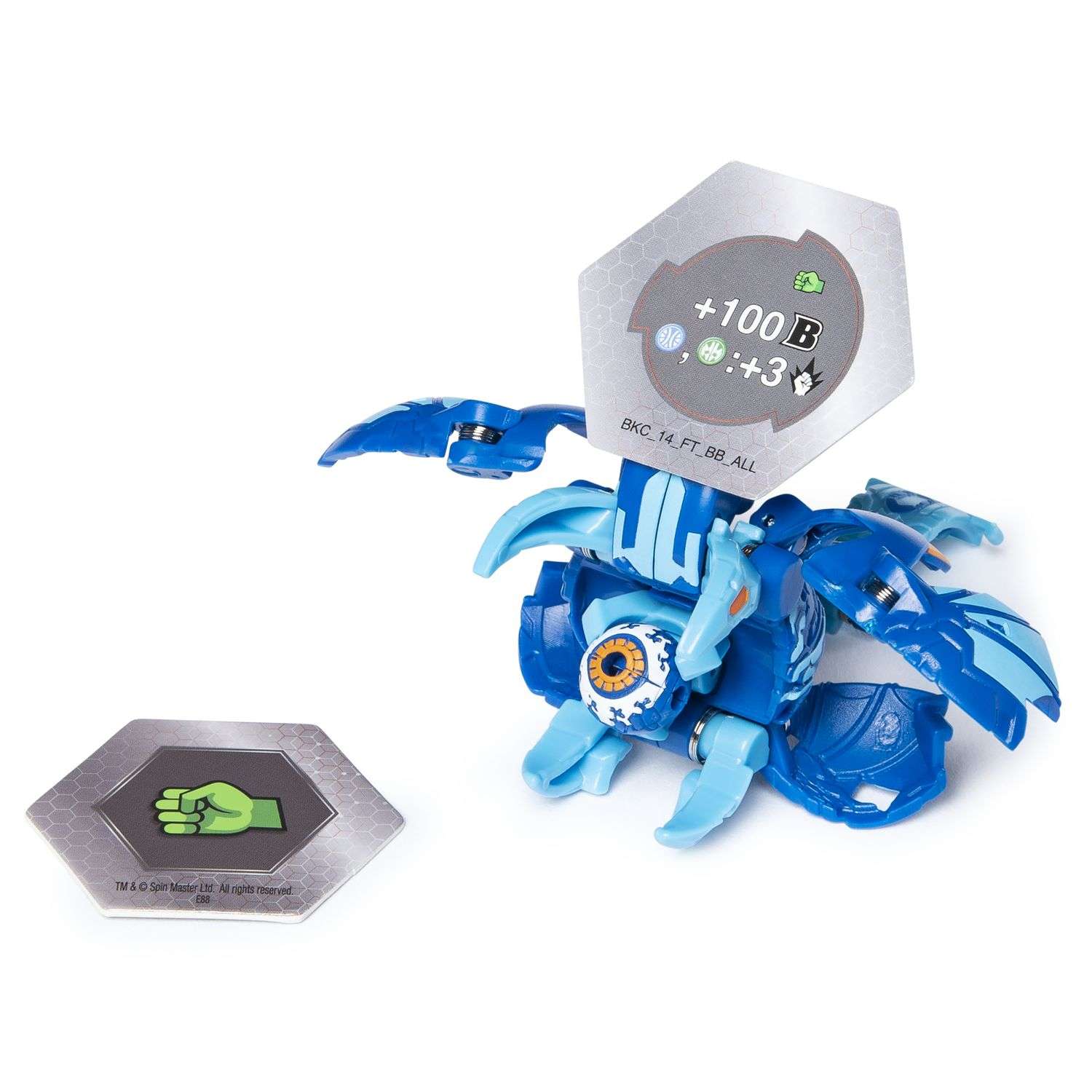 Фигурка-трансформер Bakugan Ультра Cyclops Blue 6045146/20118133 - фото 3