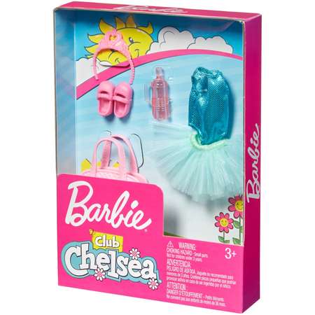 Набор аксессуаров и одежды Barbie Клуб Челси 3 FXN72