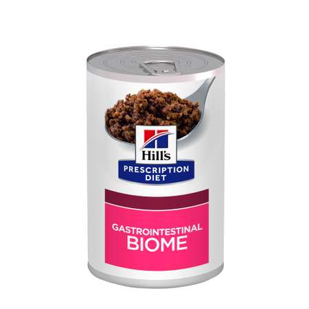 Корм для собак Hills 370г Prescription Diet GiBiome с курицей