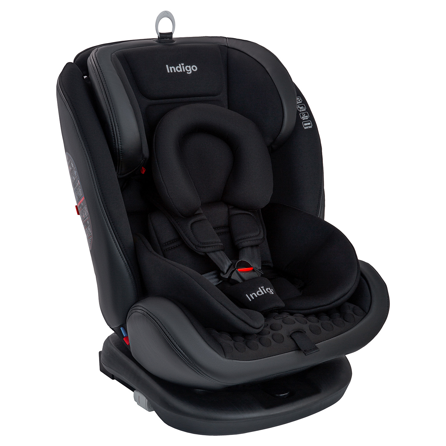 Автокресло Indigo Aero pro isofix Черный - фото 1