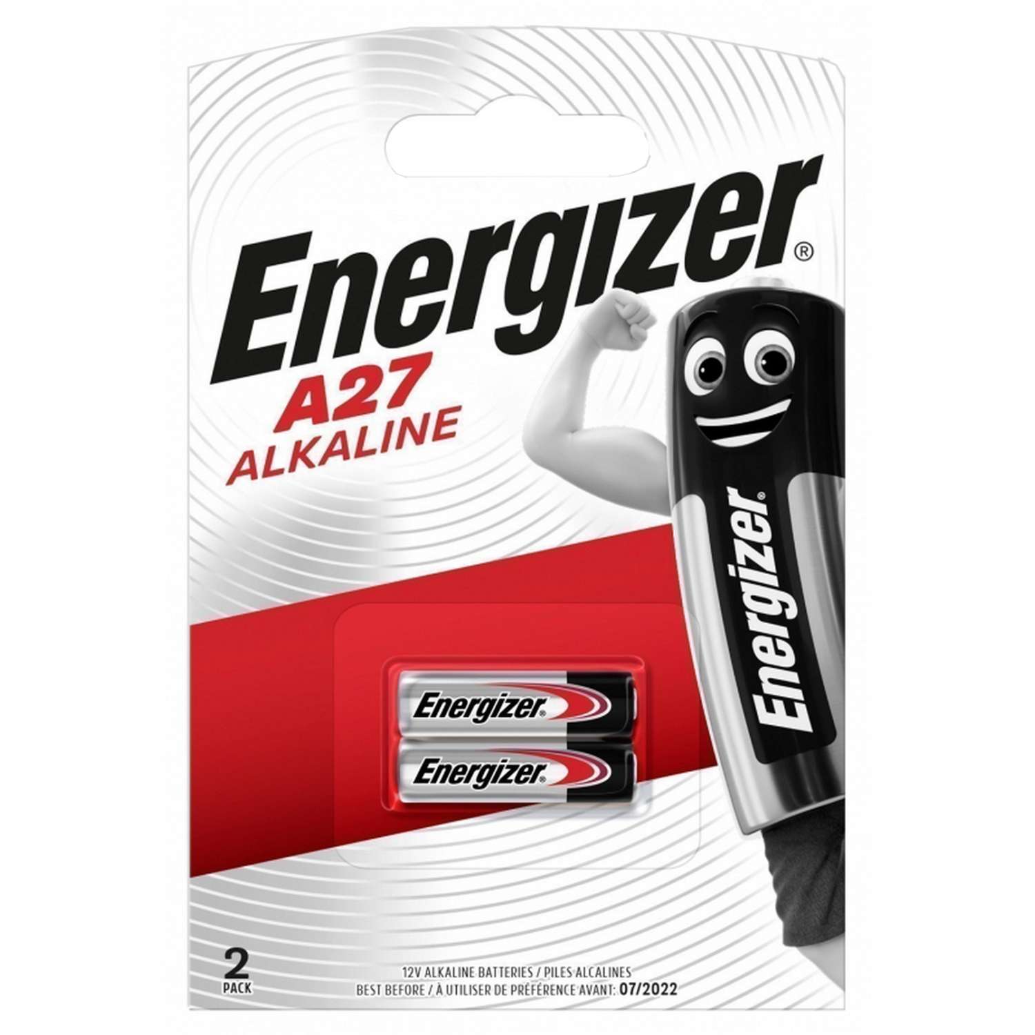 Батарейка Energizer Alkaline A27 FSB 2 шт - фото 1