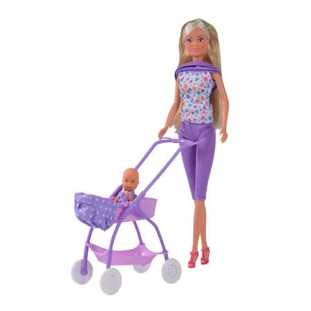 Кукла Штеффи STEFFI с ребёнком 2 вида 29 см