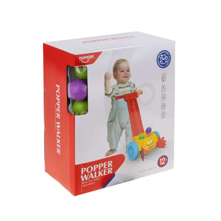 Музыкальная каталка-ходунки Baby and Kids с шариками для детей ES56490