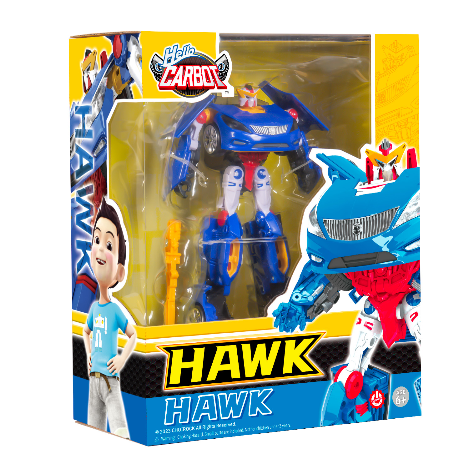 Игрушка Hello Carbot Hawk Трансформер 20см S1 42887 купить по цене 3799 ₽ в  интернет-магазине Детский мир