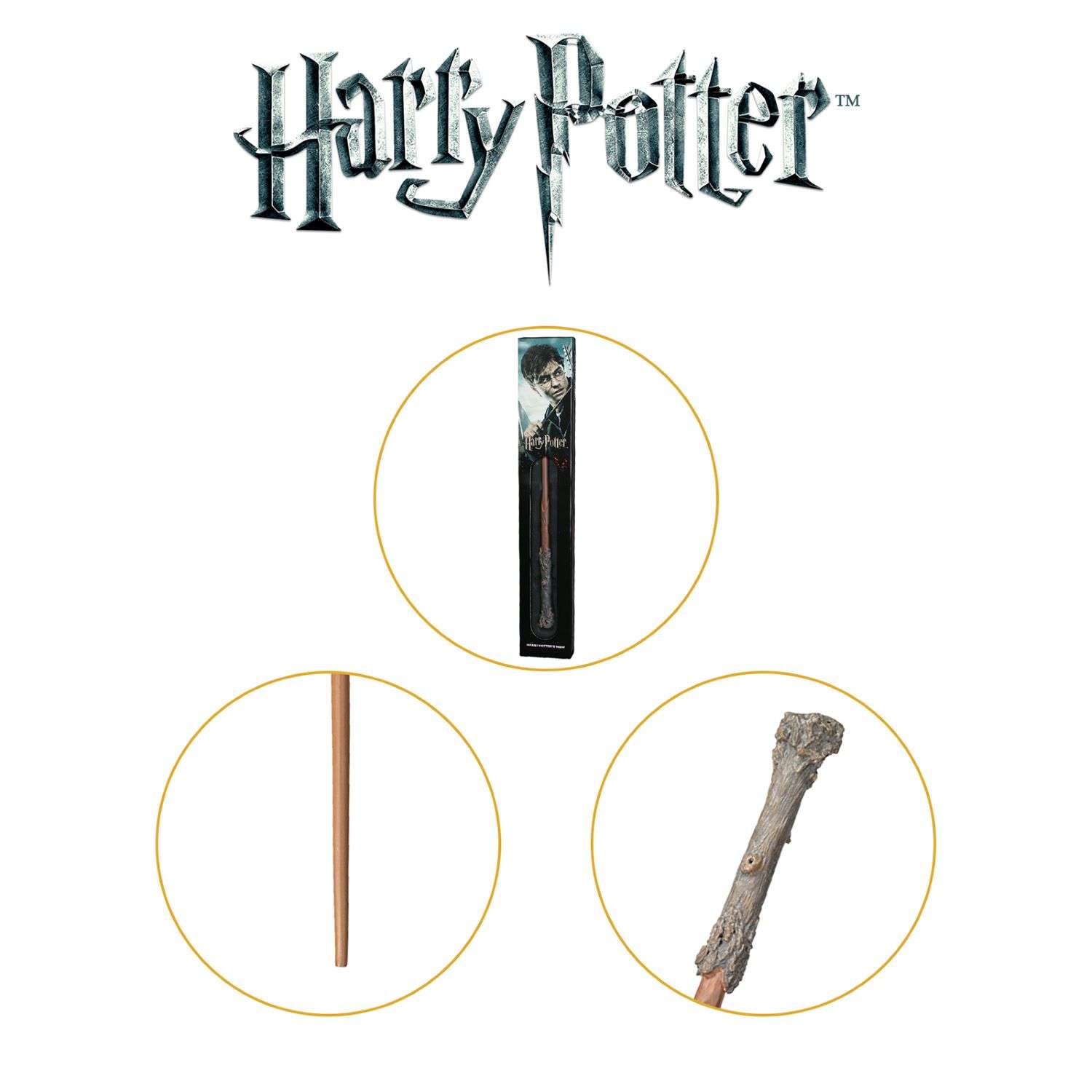 Волшебная палочка Harry Potter Гарри Поттер 35 см - premium series - фото 5
