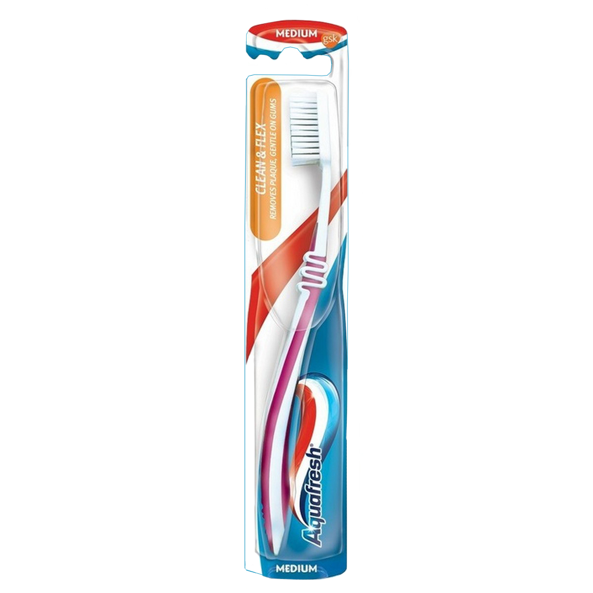 Зубная щётка Aquafresh Clean and Flex средняя жесткость - фото 1