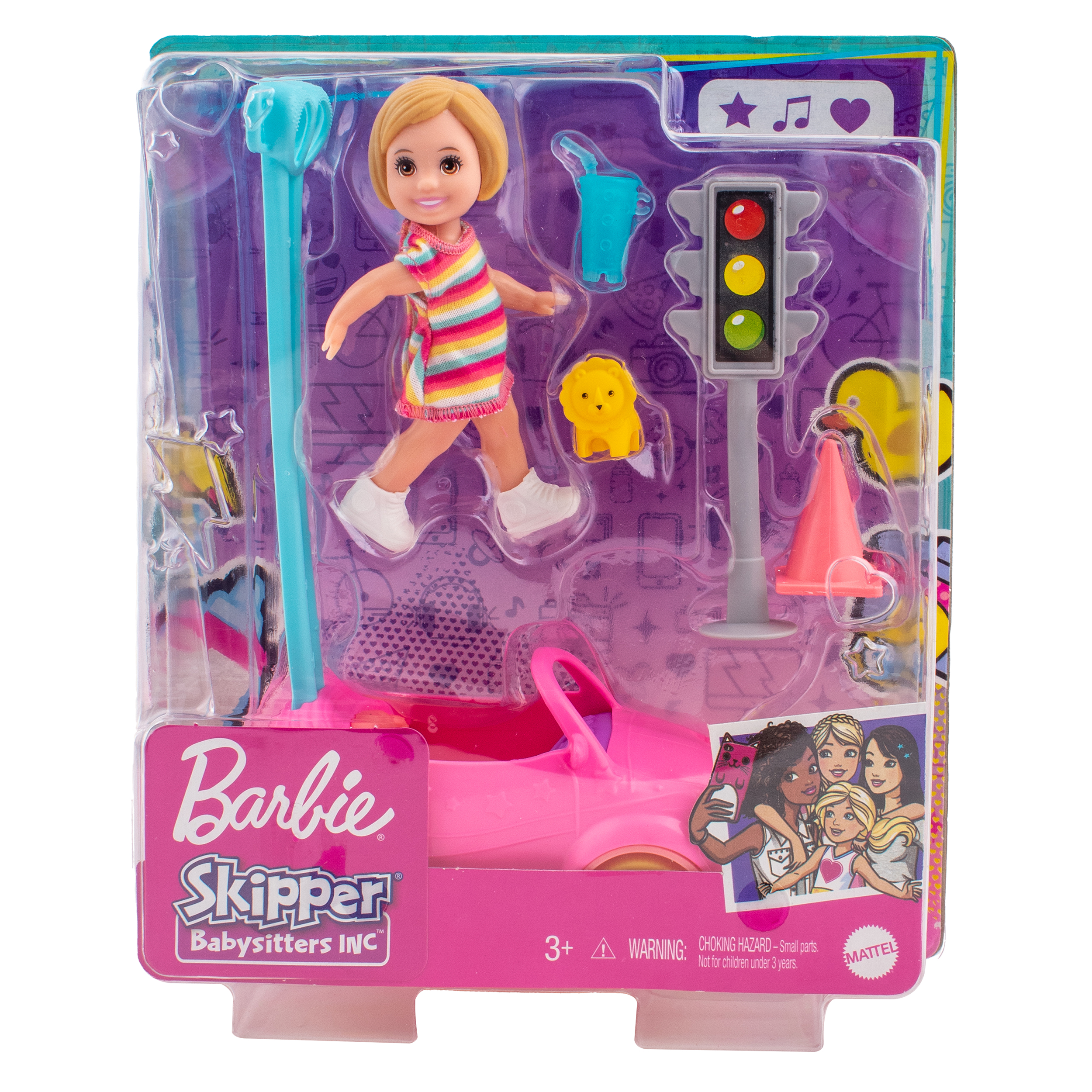 Игровой набор Mattel Barbie Малыш с машинкой GRP17 - фото 3