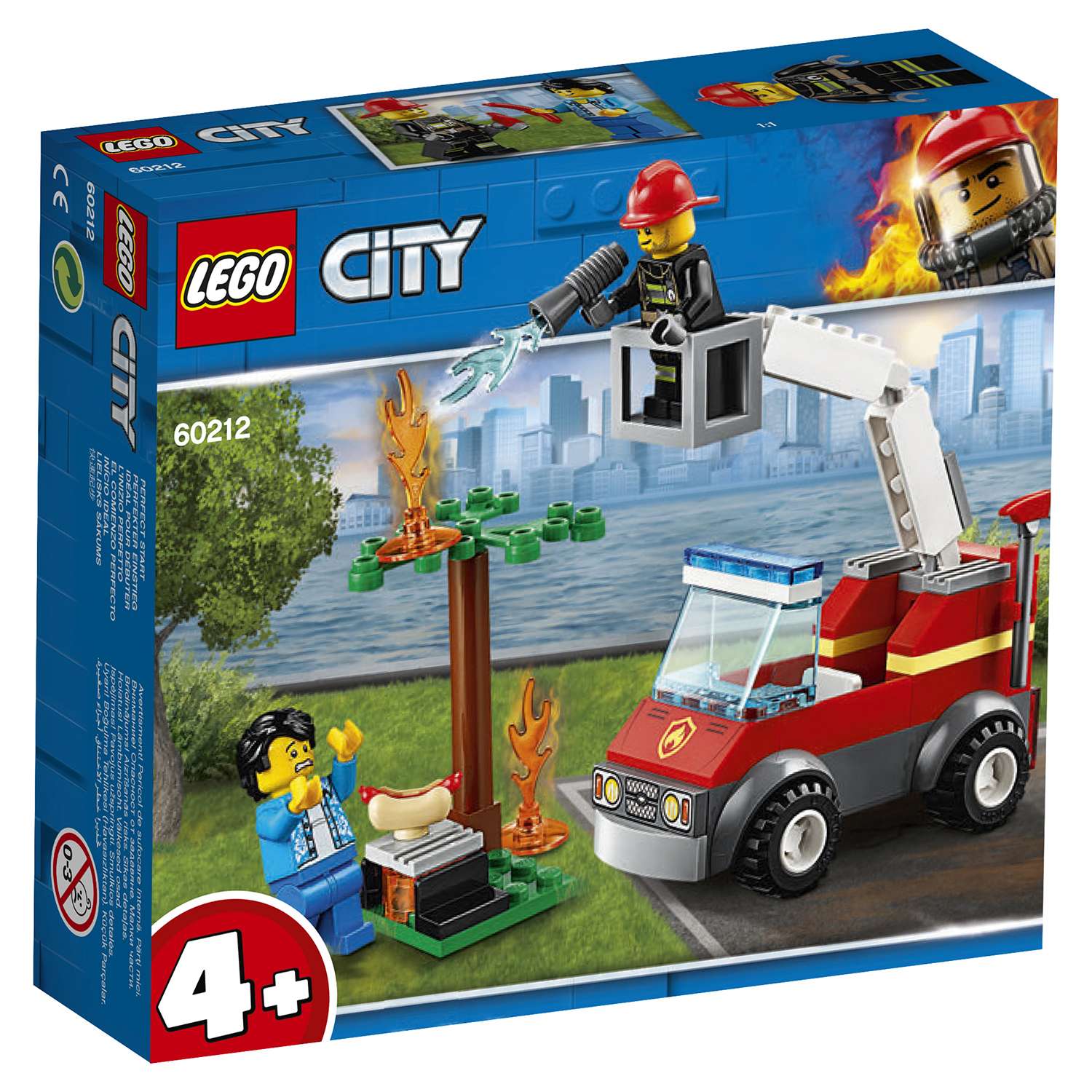 Конструктор LEGO City Fire Пожар на пикнике 60212 - фото 2