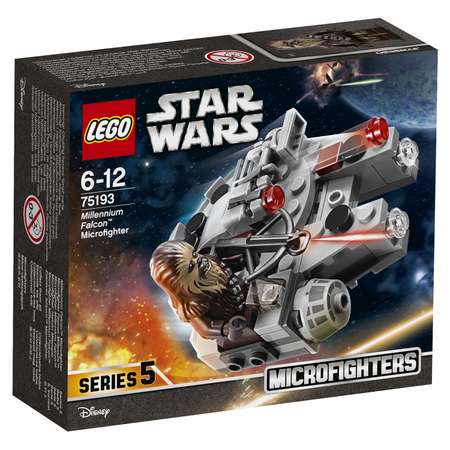 Конструктор LEGO Микрофайтер Сокол Тысячелетия Star Wars TM (75193)