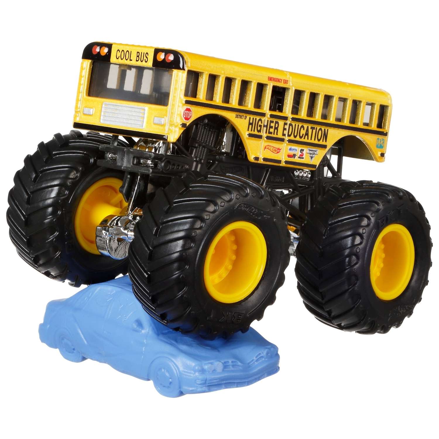 Машина Hot Wheels Monster Jam 1:64 Tour Favorites Высшее образование FLX02 21572 - фото 4