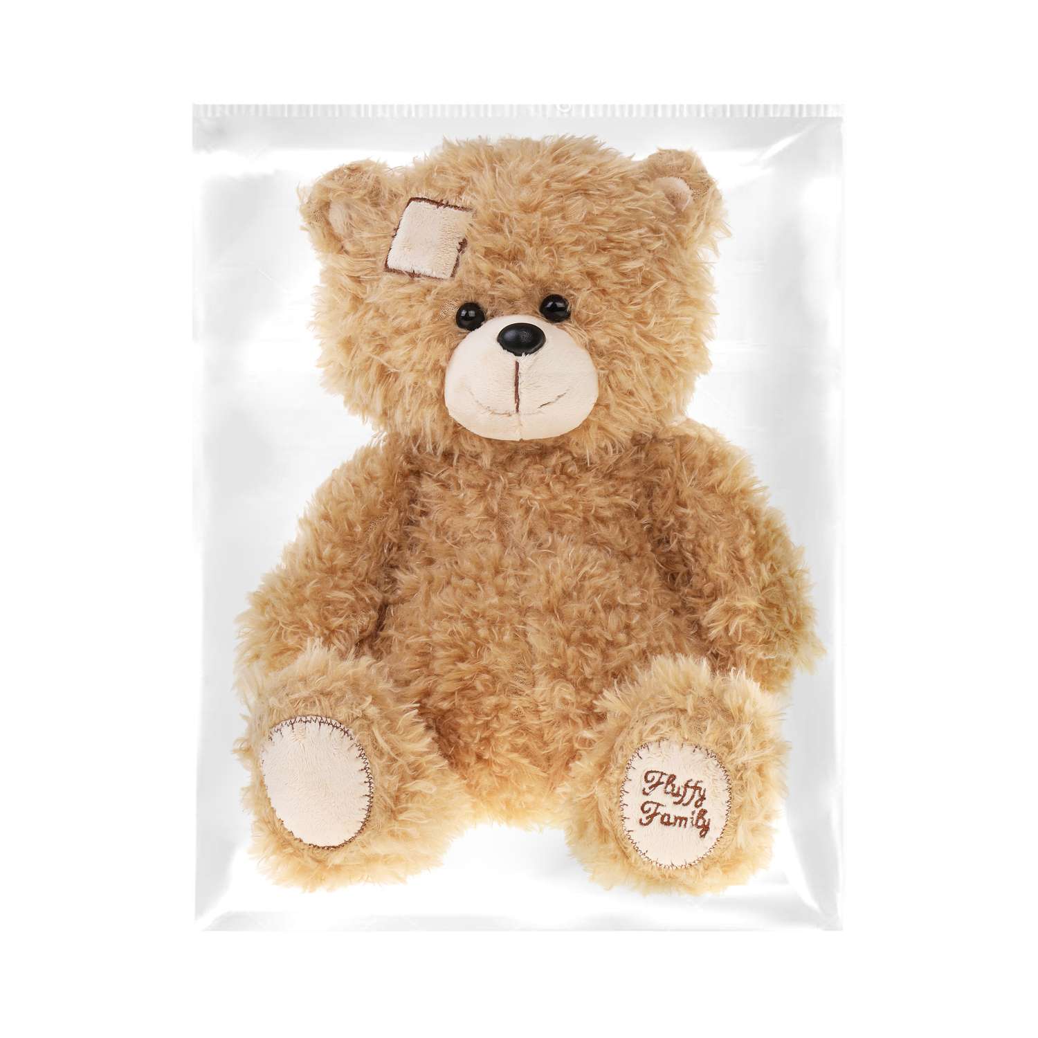 Мягкая игрушка Fluffy Family Мишка Заплаткин 30см купить по цене 839 ₽ в  интернет-магазине Детский мир