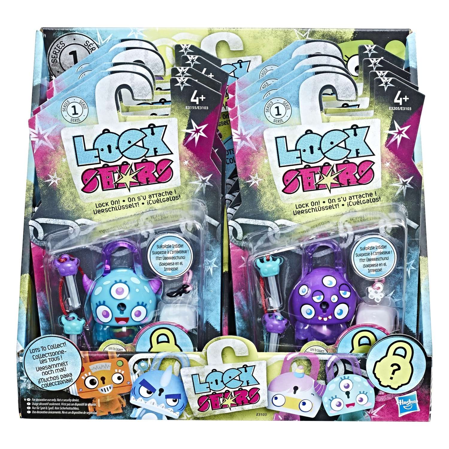Набор Lock Stars Замочки с секретом в ассортименте E3103EU2 - фото 178