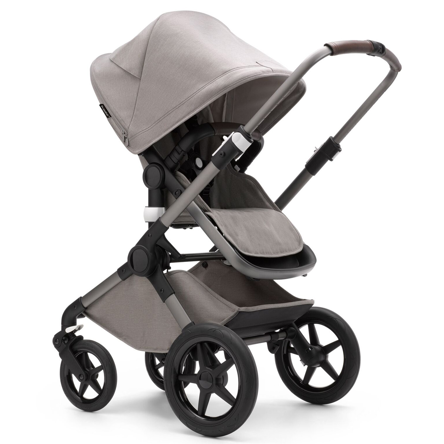 Коляска 2в1 Bugaboo Fox3 Complete Mineral Graphite-Light Grey 2306010033 - фото 7